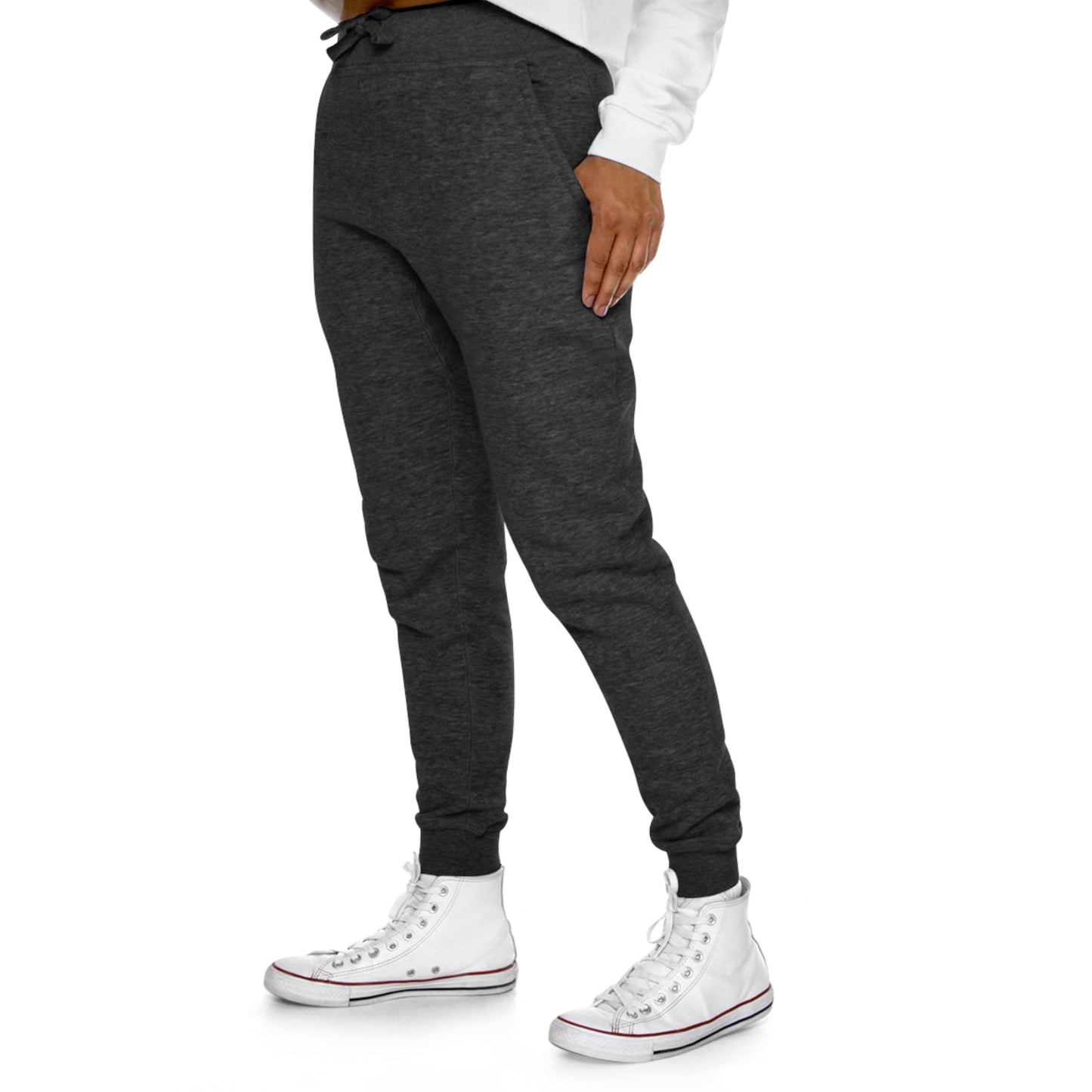 Unisex Fleece Intercooler Joggers Charcoal