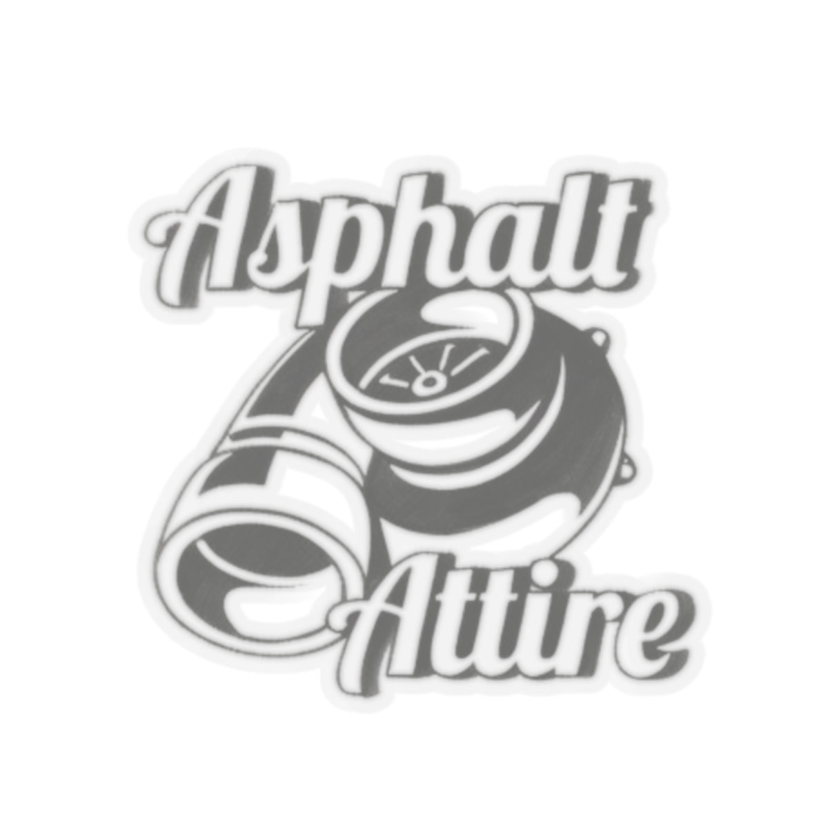 Asphalt Attire Turbo Sticker